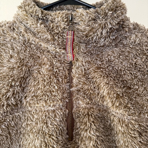 Alpine Cozy Fleece Sweater - Taupe - Picture 3 of 5